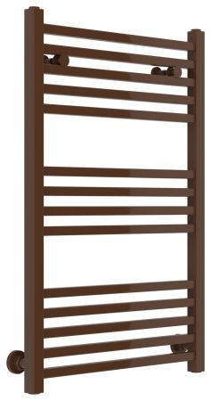 Полотенцесушитель, Сунержа, Модус, водяной, ширина, мм-550, глубина, мм-75, высота, мм-807, межосевое расстояние-500, подключение-диагональное/нижнее/вертикальное, мощность, Вт-660, присоединительный размер-НР G 1/2" / НР G 3/4" (эксцентрик), материал-нер, артикул 8011-0250-8050