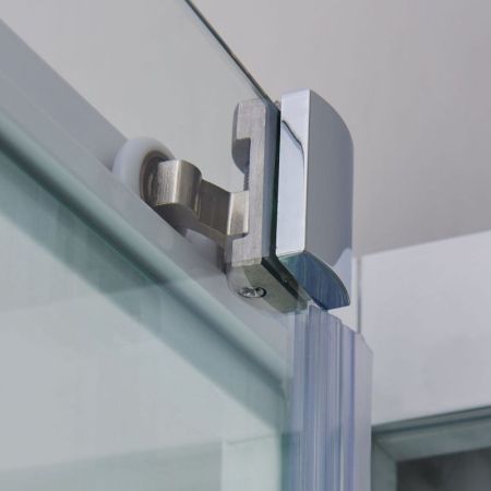 Душевая кабина SSWW W0916 L 120x80 профиль Белый матовый задние стенки прозрачные