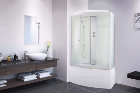 Душевой бокс Parly Bianco BNE150 150х75 без гидромассажа, артикул 7652