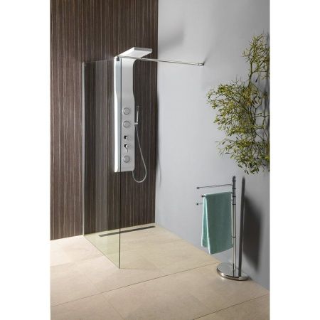 Стойка напольная HIBISCUS с тремя держателями для полотенец, хром, Sapho