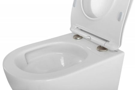 Унитаз подвесной безободковый со смывом TORNADO BelBagno SFERA-TOR, артикул BB046CH-TOR