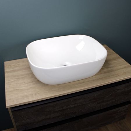 Раковина чаша Maretti FL13NS25-844, белая, артикул FL13NS25-844