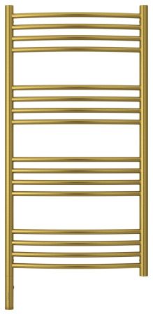 Полотенцесушитель электрический "БОГЕМА 3.0" 1000х500 / МЭМ левый (Состаренная латунь)