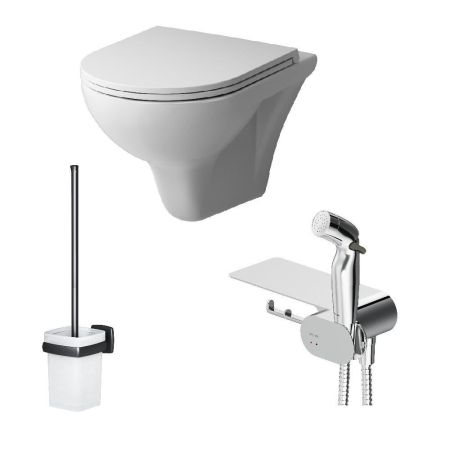 CK90H0203W Gem набор подвесной унитаз с гиг.душем, артикул CK90H0203W