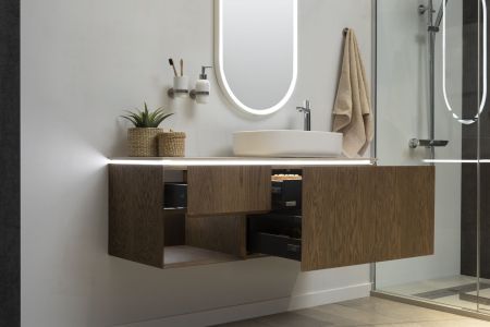 Тумба под раковину Allen Brau Infinity 120 1.21008.NO R дуб, артикул 1.21008.NO