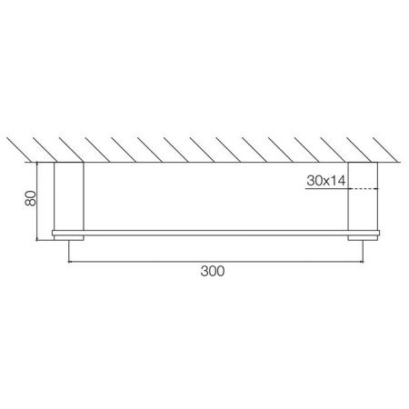 Fima Carlo Frattini Accessori Полотенцедержатель 30см., подвесной, цвет: золото Fima Carlo Frattini Accessori Полотенцедержатель 30см., подвесной, цвет: золото