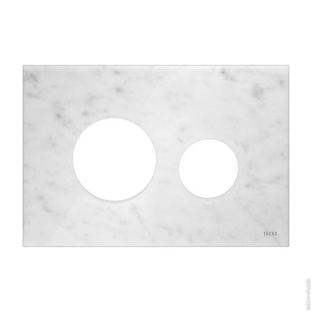 Лицевая панель TECEloop, белый мрамор, артикул 9240613