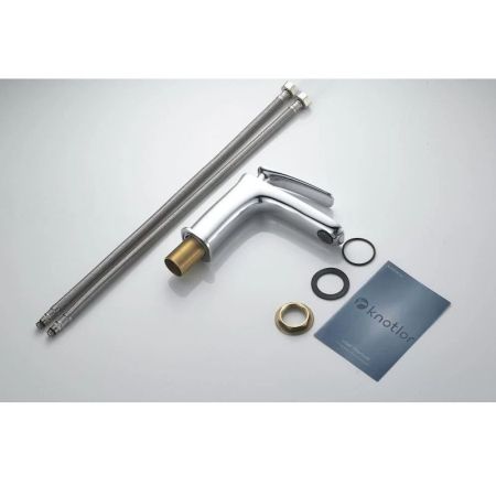 Cмеситель для раковины Knotlor KN-40, хром, артикул KN-40