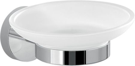 Gedy Eros, настенная стеклянная мыльница, цвет хром, артикул 2311(13)