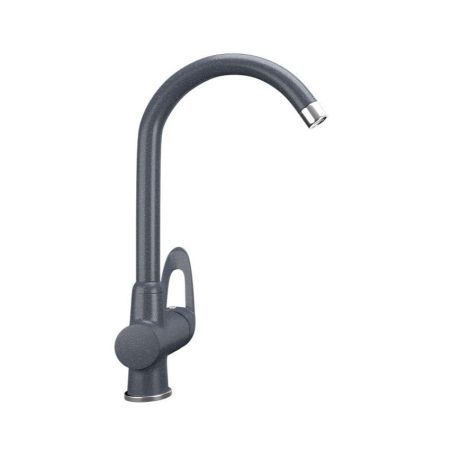 Смеситель для кухни Ulgran U-006-343, антрацит, артикул U-006-343