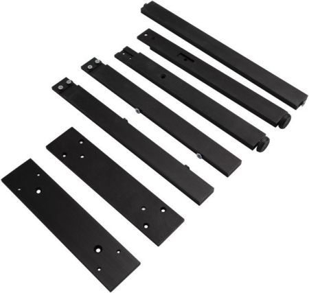 Ножки для мебели Allen Brau Reality 80 1.320A12.BB черный браш, артикул 1.320A12.BB