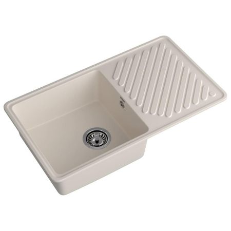 Кухонная мойка GranFest QUARZ 53, белый, артикул 53 белый