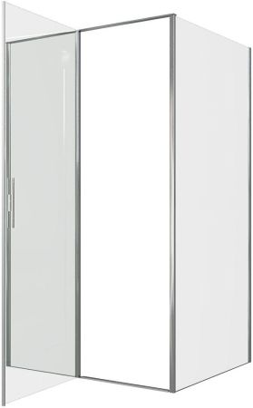 Душевой уголок Allen Brau Priority 120x80 3.31007.00 + 3.31013.00 хром, артикул 3.31007.00 + 3.31013.00