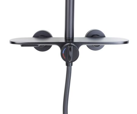 Душевая система Bronze de Luxe ICON 80112CB, черный, артикул 80112CB