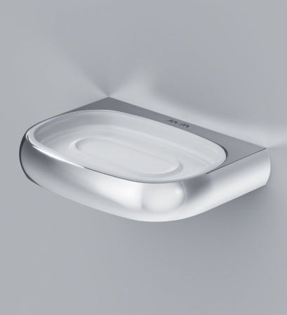 A3034200 Sensation, Стеклянная мыльница с настенным держателем, хром, шт, артикул A3034200