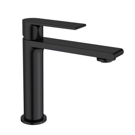 Смеситель для раковины Vogue VBF-1V1MB однорычажный, черный, артикул VBF-1V1MB