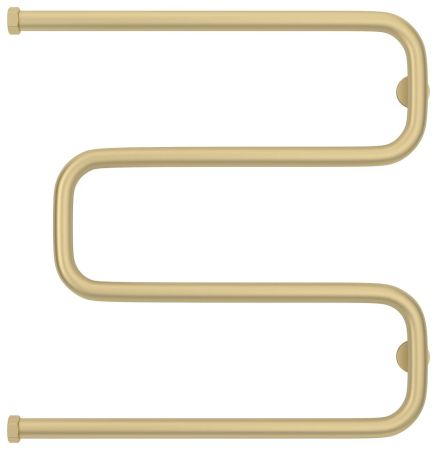 Полотенцесушитель водяной Ш-обр. 600х600 Н. Г. 1" (Матовая шампань), артикул 022-0014-6060