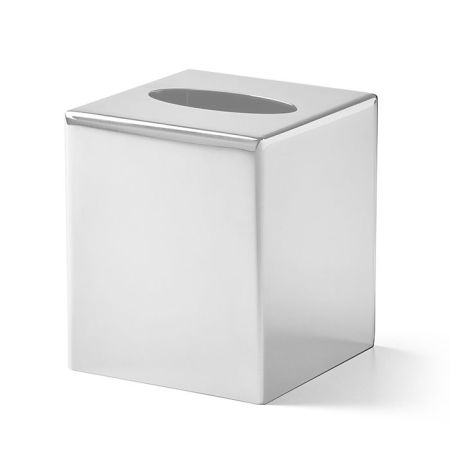 3SC Metal Tonda Контейнер для бумажных салфеток, 12х12хh14 см, настольный,цвет: белый матовый, артикул MET71ABO