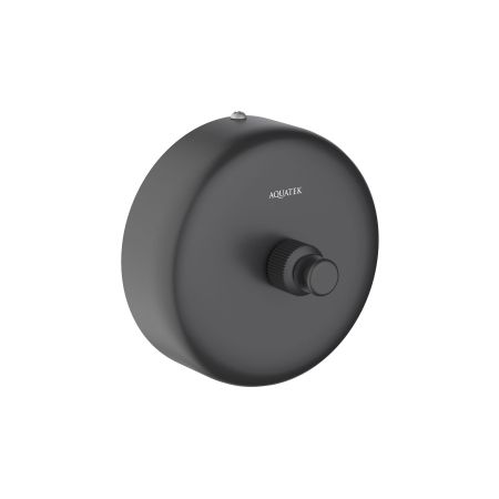 Веревка для белья 2,5 м в комплекте с держателем AQUATEK, матовый черный AQ4994MB, артикул AQ4994MB