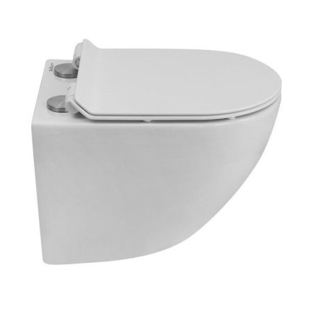 Унитаз подвесной безободковый со смывом TORNADO BelBagno AMANDA-TOR, артикул BB051CH-TOR-FC