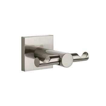 Двойной крючок для ванной FIXSEN LUX SATIN FX-16005A, сатин