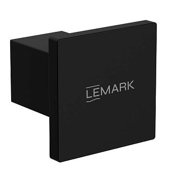 Крючок для полотенец Lemark VALDAY, сталь, матовый черный (LMA-8111S-BL)