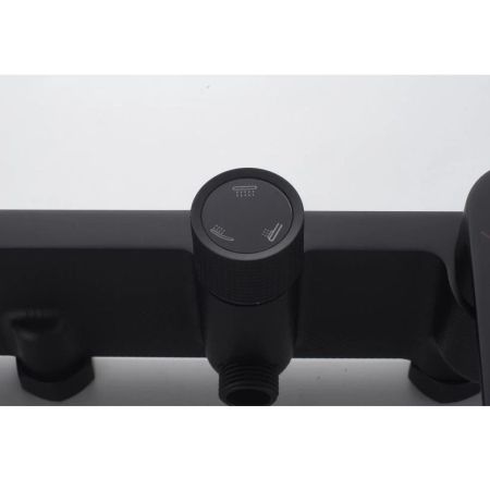 Душевая система Knotlor KN-72/BL, черный, артикул KN-72/BL