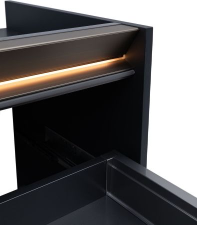 Тумба под раковину Allen Brau Activity 80 1.34012.AM антрацит матовый/олива браш, артикул 1.34012.AM