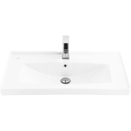 Раковина Creavit Sera 85 TF185-00CB00E-0000 Белая, артикул TF185-00CB00E-0000