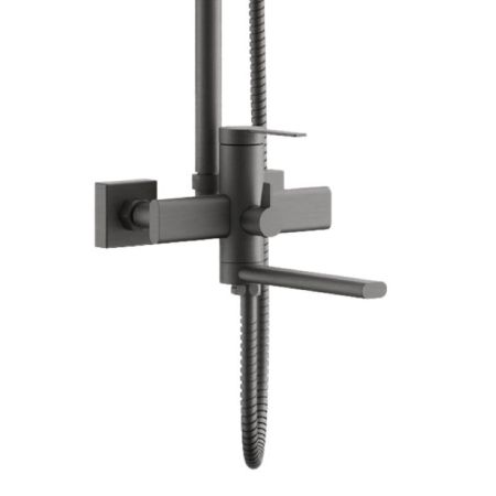 Душевая система BELZ B24813-3, оружейная сталь, артикул B24813-3