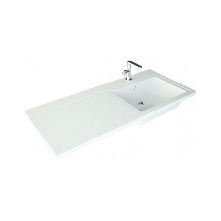 Раковина над стиральной машиной Maretti UM13SM93-844, белая, артикул UM13SM93-844