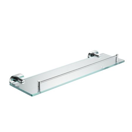 Полка стеклянная Shevanik SG5119, хром, артикул SG5119