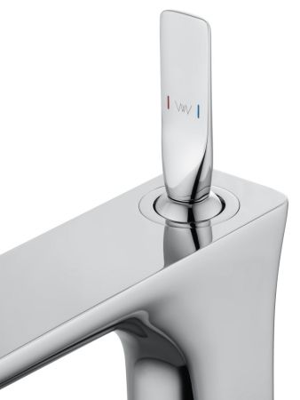 Смеситель для раковины высокий WONZON & WOGHAND SHARK, Хром (WW-48B1102-CR)