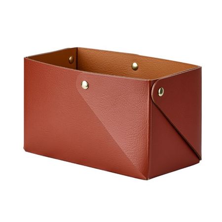 Colombo Adj Коробочка MIU для чайных пакетов, 7x14H8 см , цвет: бордо/коньяк, артикул BADJ050-3009