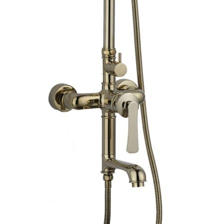 Душевая система Haiba HB24181-5, золото, артикул HB24181-5