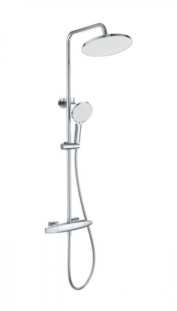 Душевая система с термостатом WONZON & WOGHAND NEO, Хром (WW-B3035-A1-CR), артикул WW-B3035-A1-CR