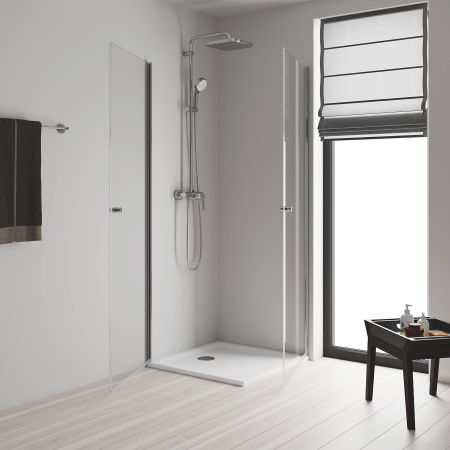 Душевая система GROHE Tempesta Cosmopolitan 250 CUBE с однорычажным смесителем, хром (26692000) Душевая система GROHE Tempesta Cosmopolitan 250 CUBE с однорычажным смесителем, хром (26692000)