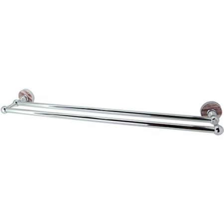 Полотенцедержатель WasserKRAFT Regen K-6940 двойной Хром, артикул K-6940