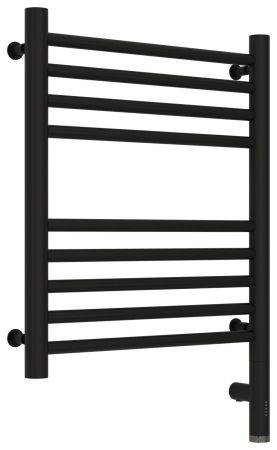 Полотенцесушитель, Сунержа, Богема 3.0, электрический, ширина, мм-432, глубина, мм-75, высота, мм-624, подключение-справа, электрокомплект-МЭМ, мощность, Вт-300, материал-нержавеющая сталь, цвет-черный матовый, артикул 31-5805-5040