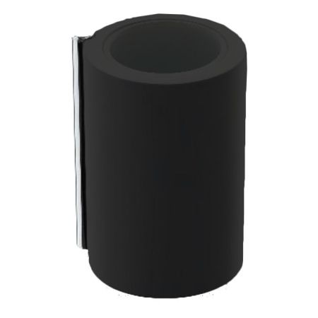 BERTOCCI Easy Стакан настольный, цвет White solid/черный матовый, артикул 130 0930 0800