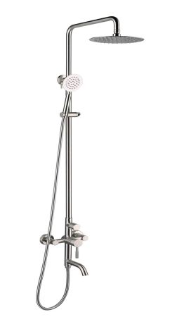 Душевая система со смесителем VESSEL Satin NEW, артикул:VST3000SN, VODA, артикул VST3000SN