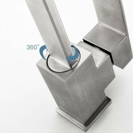 Смеситель для кухни FASHUN A54018, сатин