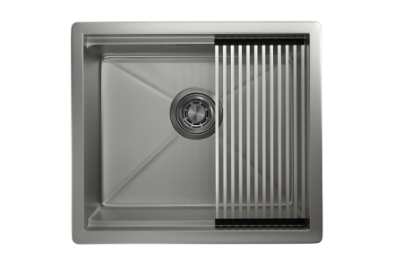 Кухонная мойка GRANULA Kitchen Space (5045U, СТАЛЬ МАТОВАЯ), артикул 5045U, СТАЛЬ МАТОВАЯ