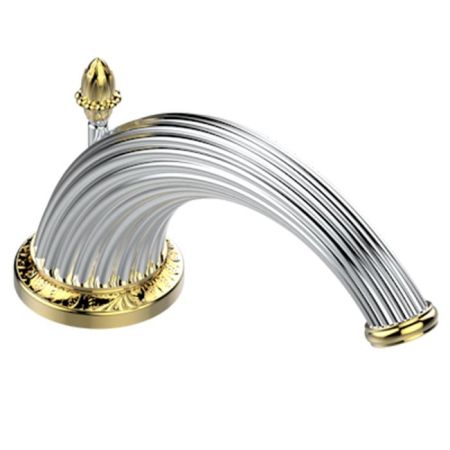 THG MALMAISON METAL Излив для раковины, цвет Хром/золото, артикул U93-G02-170