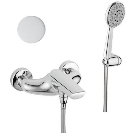 Смеситель для ванны Webert Aria AI850101844, белый, артикул AI850101844