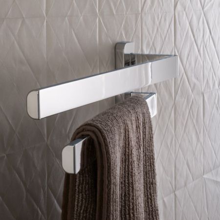 AX Universal Полотенцедержатель двойной, 409мм, цвет: хром, артикул 42821000