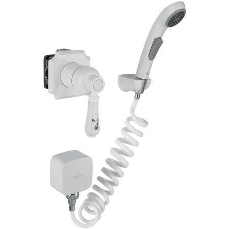 Гигиенический душ со смесителем Elghansa Classicline 34C0786-White (Set-51) Белый