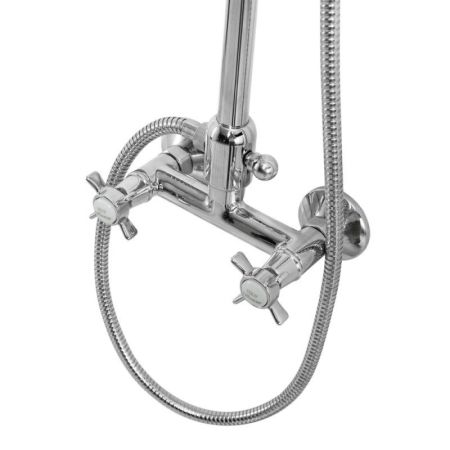 Душевая стойка со смесителем, верхним и ручным душем CEZARES LORD-CD, артикул LORD-CD-30-02-M