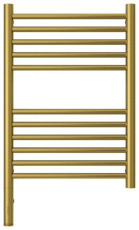 Полотенцесушитель электрический "БОГЕМА 3.0" прямая 600х400 / МЭМ левый (Состаренная латунь)