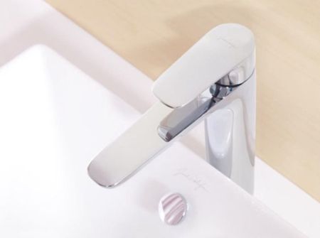 Смеситель для раковины  JACOB DELAFON ALEO E72298-4-CP (хром, L-15,7 H-21,2), шт, артикул E72298-4-CP